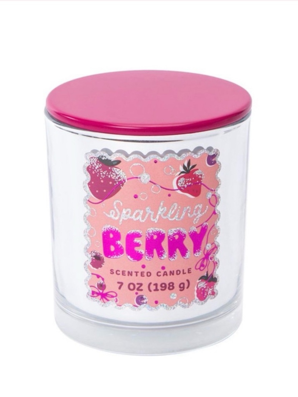 Sparkling Berry Scented Candle 7oz NWT